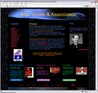 web site screenshot